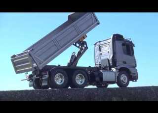 TAMIYA 1 14 R C MERCEDES BENZ AROCS 3348 6X4 TIPPER TRUCK メルセデス ベンツ アロクス 3348 6 4 ダンプトラック