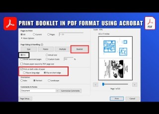  كيفية طباعة كتيب بصيغة PDF باستخدام Adobe Acrobat 2026
