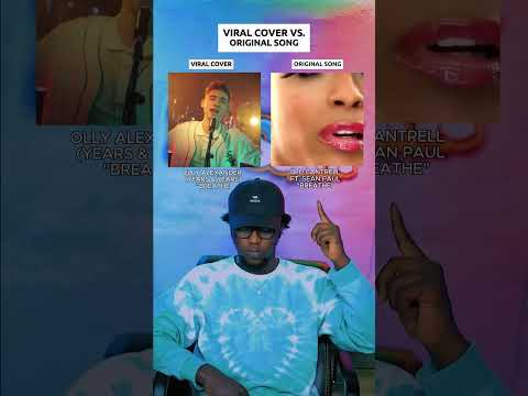 Viral Cover Vs Original Song Olly Alexander Years Years Breathe Shorts Music Trend Pop