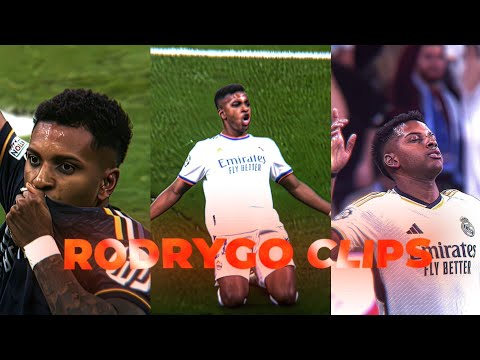 Rodrygo Free 4K Clips Real Madrid Scenepack With AE CC And Topaz And Only Topaz