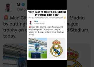  Man City Is Such A Funny Club Mancity Realmadrid Ucl Madridista Trollfootball Viral Trending