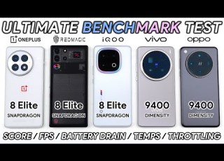 OnePlus 13 Vs REDMAGIC 10 Pro Vs IQOO 13 Vs Vivo X200 Pro Vs OPPO Find X8 Pro Benchmark Test