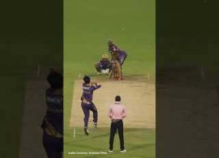  DANGER RUSS Checks In Andre Russell In Action AmiKKR AndreRussell KKR IPL2025