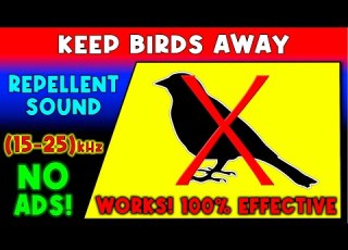 ANTI BIRDS REPELLENT SOUND KEEP BIRDS AWAY ULTRASONIC SOUND
