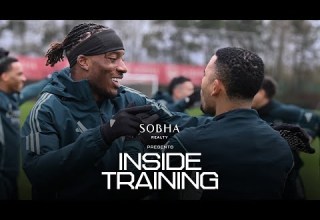 FINISHING WITH RICE SAKA GYOKERES Inside Training Manchester United Ready Premier League