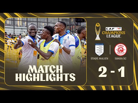 HIGHLIGHTS Stade Malien Simba SC Matchday 2 2025 26 TotalEnergiesCAFCL