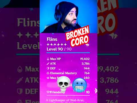 BROKEN C0r0 Flins Genshinimpact Shorts