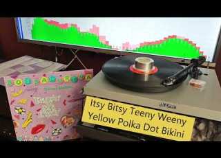  Bombalurina Featuring Timmy Mallett Itsy Bitsy Teeny Weeny Yellow Polka Dot Bikini Vinyl