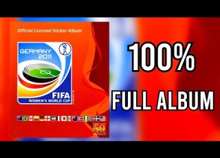  Panini Full Sticker Album FIFA Women S World Cup Germany 2011 100 COMPLETE LLENO COMPLETO