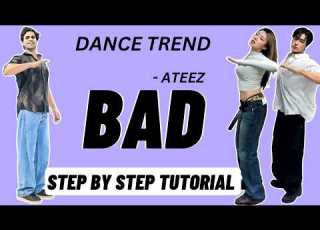  Ateez Bad Dance Tutorial Ateez Bad Mirrored Dance Tutorial