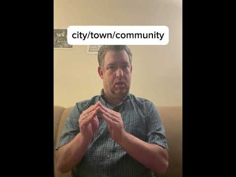 ASL Sign For City Town Community Learn ASL