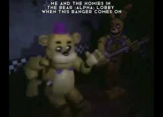  Fredbear Dancing To Better Off Alone BEAR Alpha