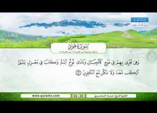 سورة هود من الأية 36 إلى الأية 49 بصوت القارئ الشيخ عماد المنصري