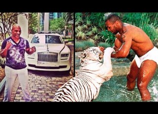 شاهد كيف يعيش الملاكم العالمي مايك تايسون حياة فارهة لا تصدق