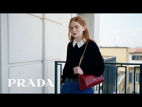 Sadie Sink Preparing For Prada Spring Summer 2026 Show