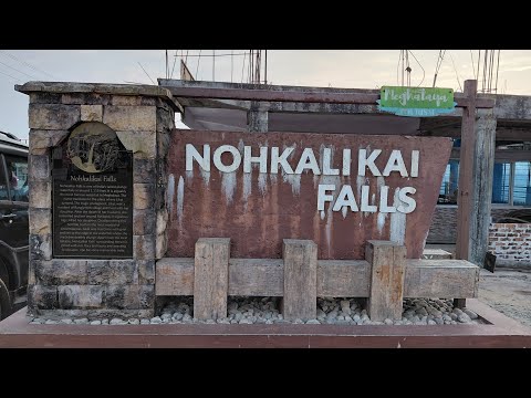 Meghalaya S Nohkalikai Falls And Road Side Shopes In February Last Week 2026 Video Videoviral
