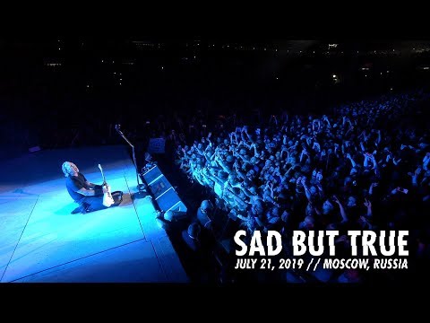 Metallica Sad But True Moscow Russia July 21 2019