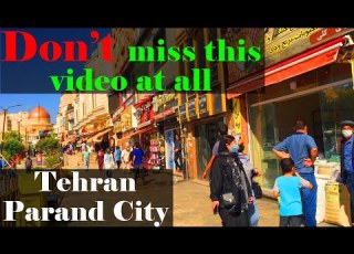 Tehran 2021 Iran 2021 Walking Tour Of Parand Town In Tehran City تهران پرند