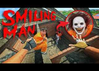 POLICE VS SMILING MAN ESCAPING IN REAL LIFE P05 Parkour Pov Horror Film By B2F Viet Nam