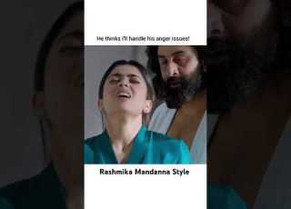 Animal Best Scene Rashmika Mandanna And Ranbir Kapoor Animal Movie Scene Shorts