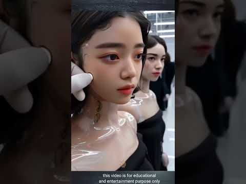 الصين تخترع روبوتات تشبه النساءبدرجة مدهشه