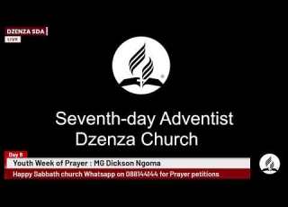 Youth Week Of Prayer Master Guide Dickson Ngoma