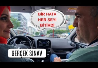 EHLİYET SINAVI KALMA ANI