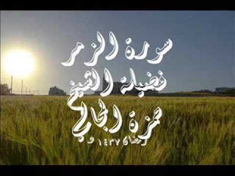 سورة الزمر الشيخ حمزة المجالي