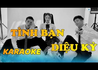 Karaoke Tình Bạn Diệu Kỳ Ricky Star X Lăng LD X Amee Beat Chuẩn Kent D