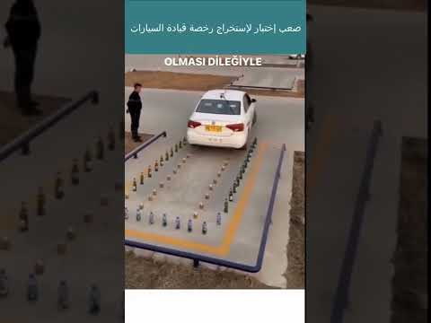 أصعب إختبار لإستخراج رخصة قيادة السيارات هل يمكنك النجاح فى الإختبار