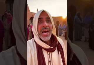 تبون يجيب الكعبة لقلب الدزاير شاهد دهشة سكان البليدة وتمنراست