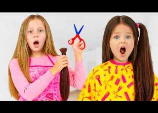  Nastya And Friends Play Beauty Salon