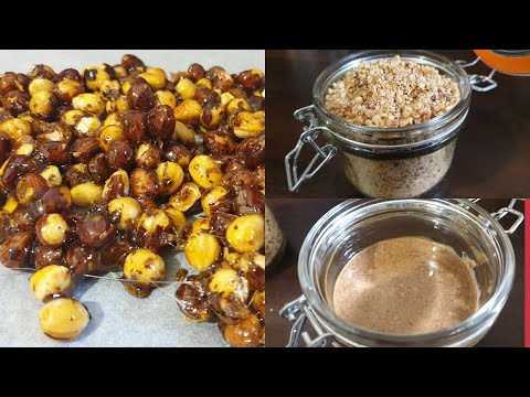 برالان وبراليني في نفس الوصفة سهل و بسيط Pralin Et Praliné Maison