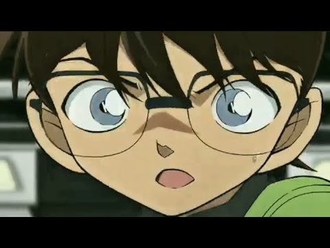 المحقق كونان كونان يقذف من الطائرة محاولة قتله مقطع من فيلم 15