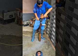  PRIA CINA BUAT SUMUR BOR SENDIRI DENGAN ALAT SEADANYA Chinese Man Builds Well Alone With Simple Tool