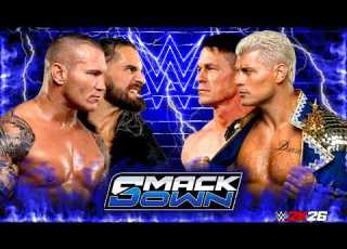 WWE SmackDown Randy Orton Seth Rollins Vs Cody Rhodes John Cena 22 March 2026