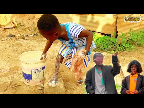 Anoteewa Bathing Wahala Awesoa And Agyaaku Caught Her