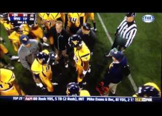 West Virginia Coach Says Fuck On Fox