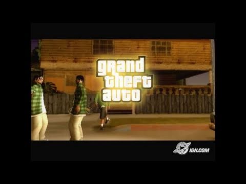 Grand Theft Auto San Andreas PlayStation 2 Trailer