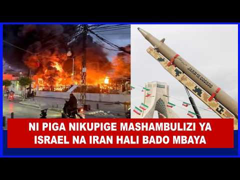 VITA YA ISRAEL NA IRAN TRUMP AONGEZA SIKU 10 KWA IRAN LA SIVO MASHAMBULIZI YATAKUA MABAYA ZAIDI