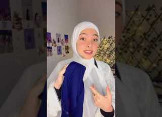 خمار بالطرح الشاش قطن Hijab حجاب