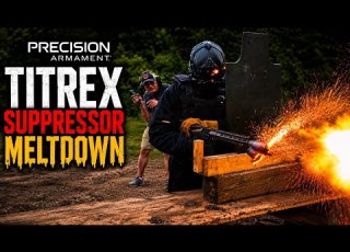  Precision Armament TITREX Suppressor Meltdown
