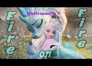  Elsa And Sisu Fire On Fire