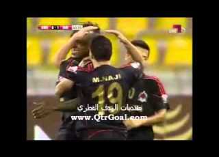 هدف الاول للريان على ام صلال دوري نجوم قطر 2010 2011