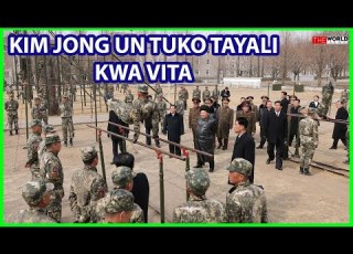 KIM JONGUN TUMEJIANDAA KWA VITA NA YEYOTE