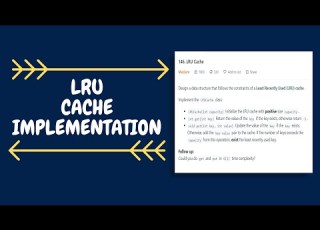  LRU Cache Live Coding With Explanation Leetcode 146