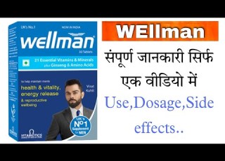 Wellman Tablet Benefits Vitamins Minerals Plus Ginseng Amino Acids Virat Kohli