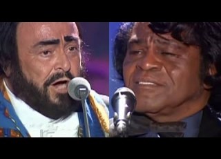 Luciano Pavarotti James Brown It S A Man S Man S Man S World Stereo