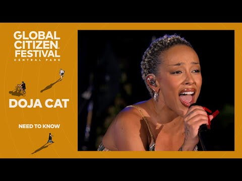 Doja Cat S Futuristic Need To Know Performance Global Citizen Festival NYC 2024