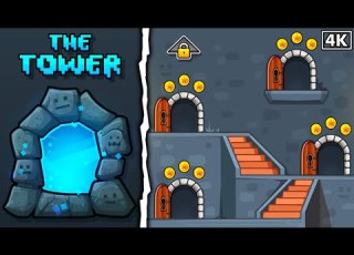 4K The Tower ALL LEVELS ALL COINS Geometry Dash 2 2